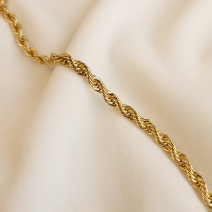 Collier en corde essentielle épaisse