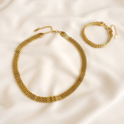 Bracelet ceinture en maille