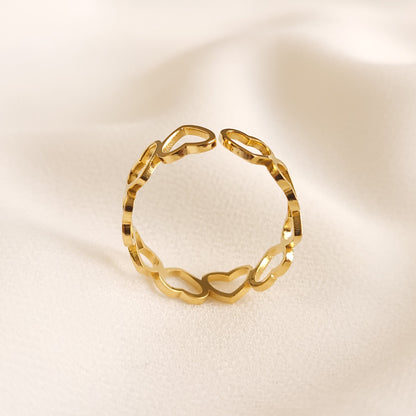 Bague Cercle de Cœurs