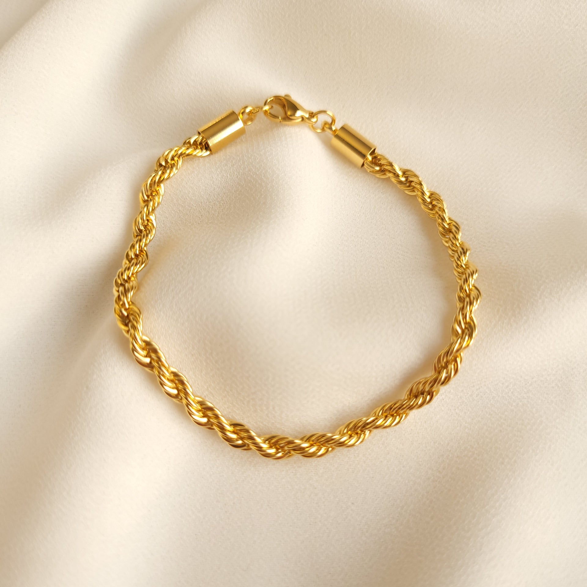 Rope Bracelet 18 cm / Rose Gold