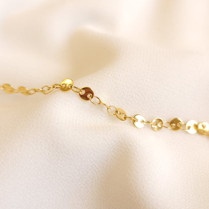 Bracelet pièce de monnaie