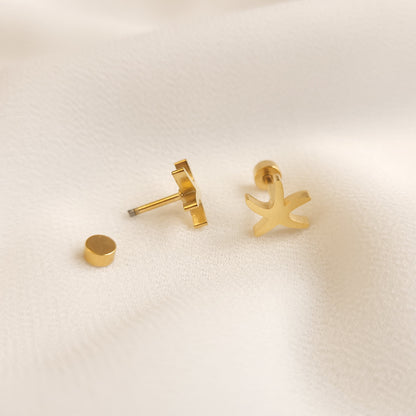 Boucles d'oreilles étoile de mer