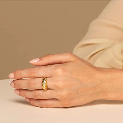 Bague Dôme Croissant