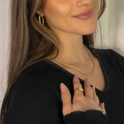 Collier en corde essentielle épaisse