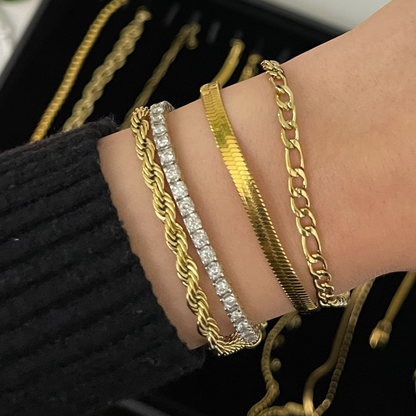 Bracelet à chevrons classique